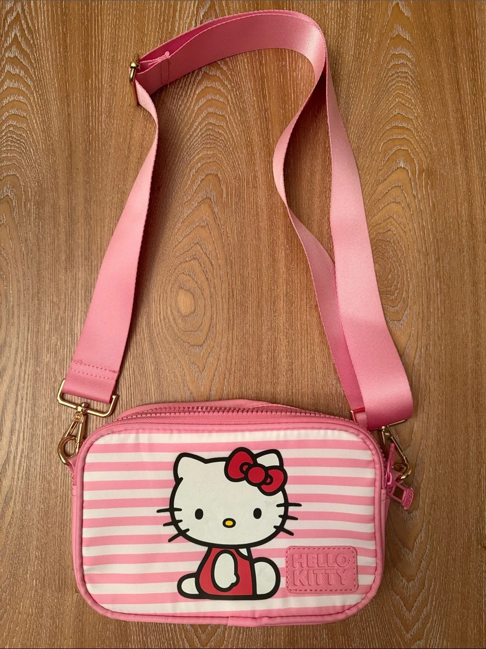 Hello Kitty Pink and White Kids Shoulder Bag